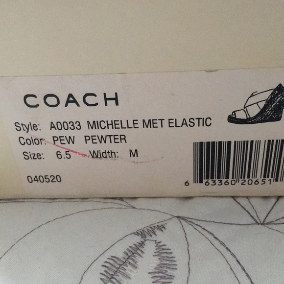 Coach wedge - Picture 5 of 5